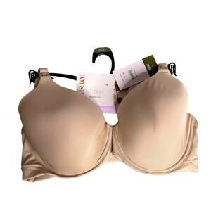 Joyspun Maternity Nursing Clips Nursing T Shirt Bra Beige Adjustable 36DD New